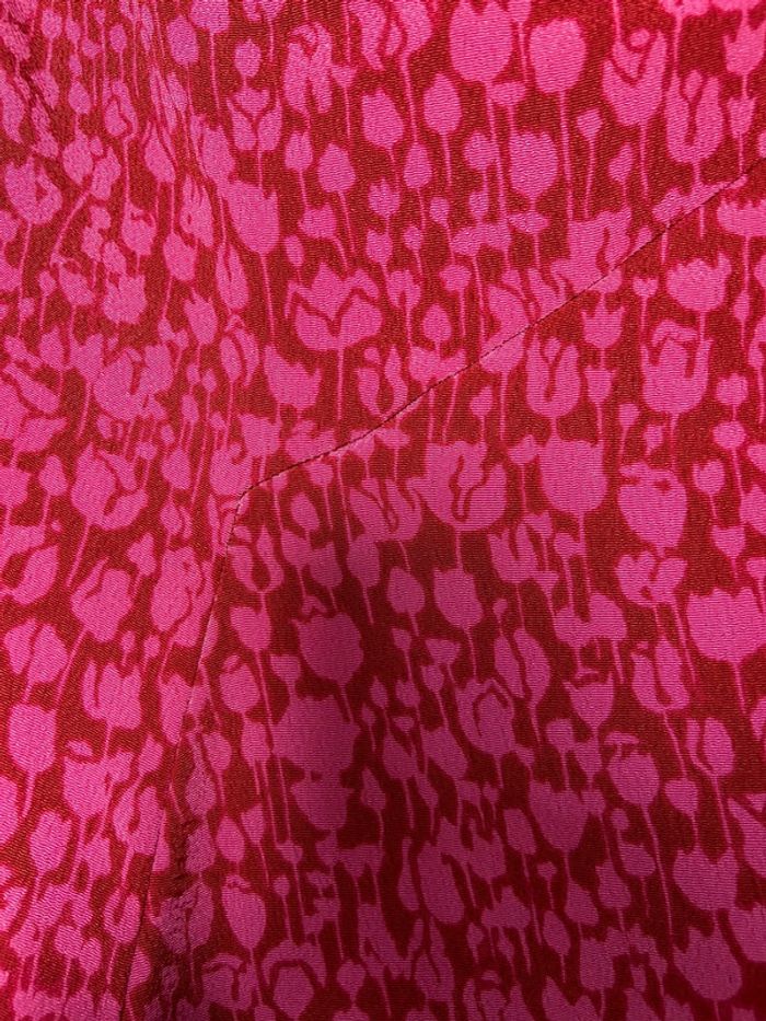 Jupe Vanessa Bruno Callisto T. 42 rose fuchsia imprimé - photo numéro 4