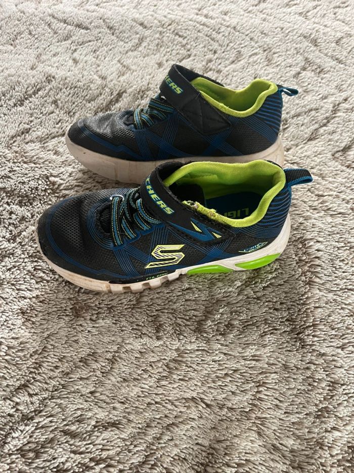 Baskets lumineuse skerchers S-Lights Flex Glow