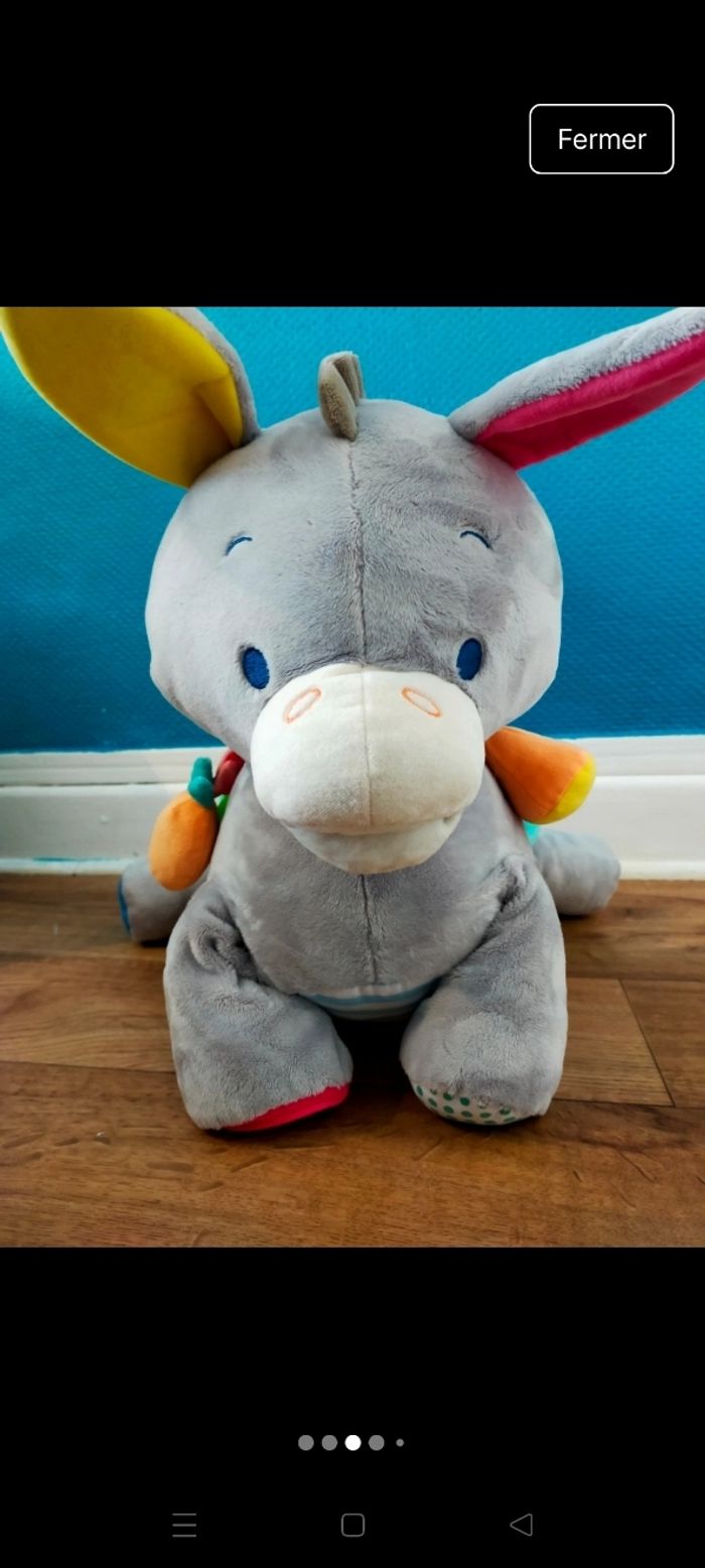 Peluche d'activité Âne Titus - photo numéro 3