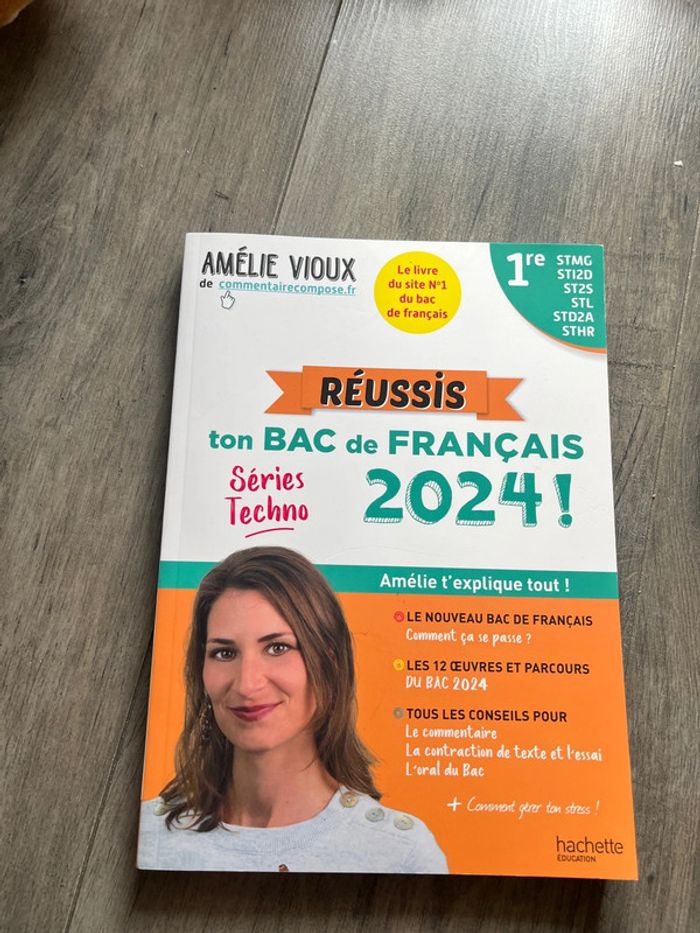 livre réussi ton bac de français
