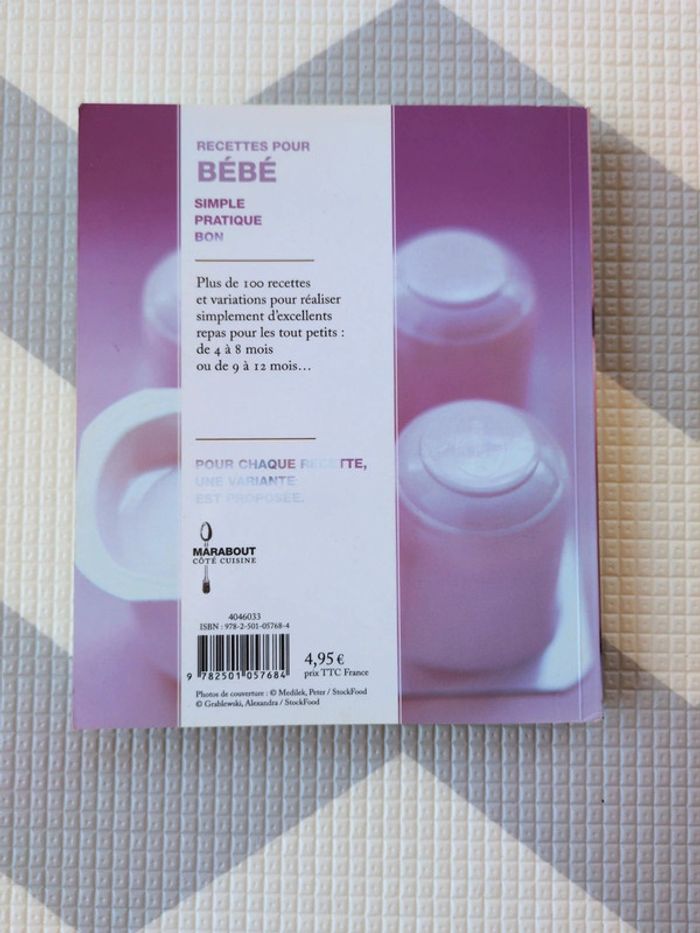 Recettes pour bébé - photo numéro 2