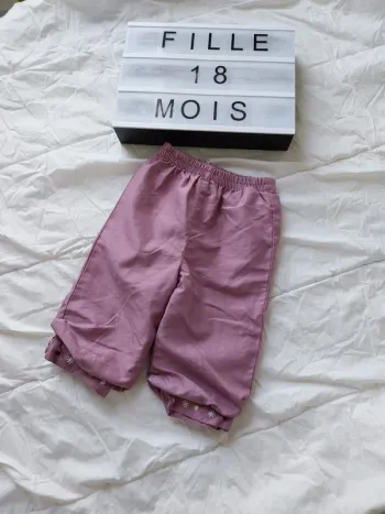 Pantalon fille 18 mois