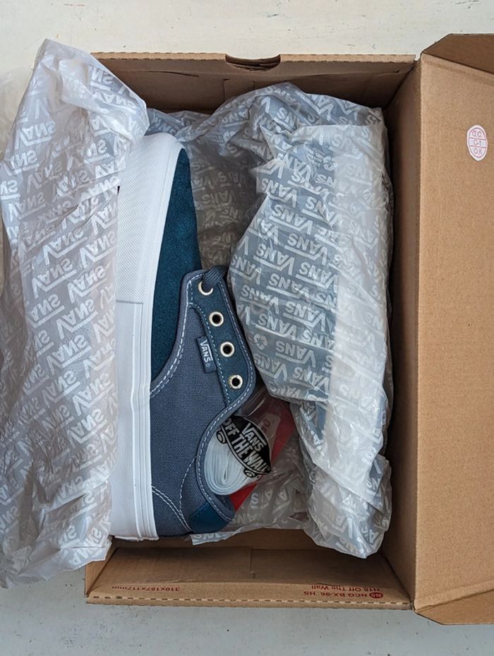 Vans Chima Ferguson Pro Mirage Blue – Taille 37 NEUVES - photo numéro 7