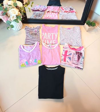 Lot tee-shirt MC 6 ans