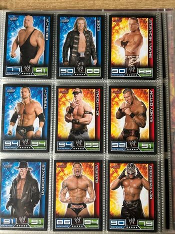 Classeur cartes  WWE  Slam Attax 2008 - photo numéro 2