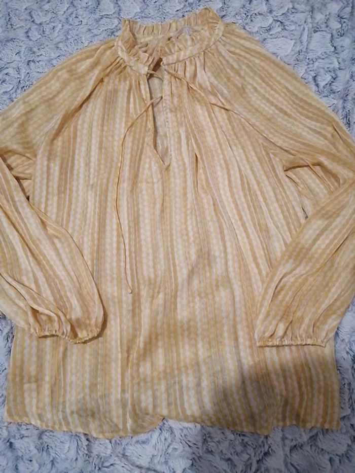 autre haut et t-shirt H&M abricot taille L - photo numéro 3