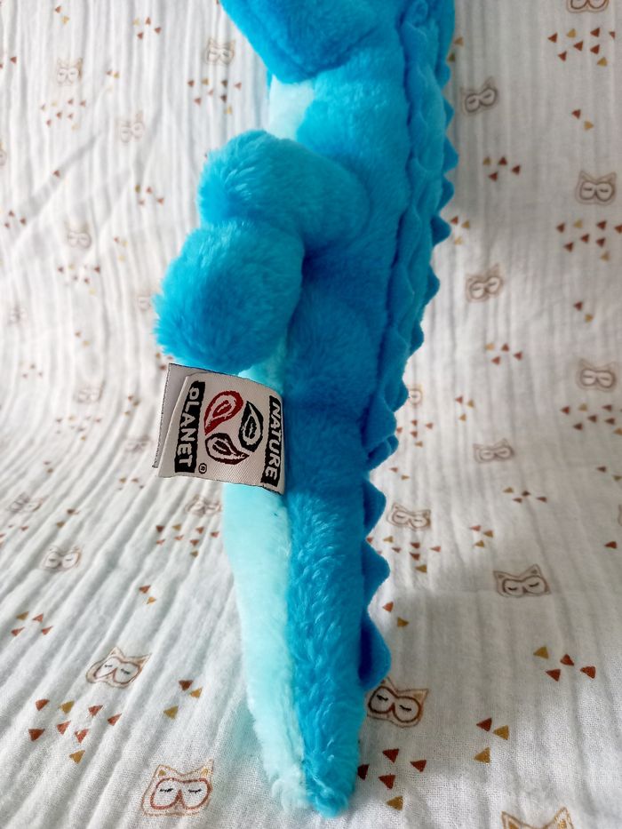 Peluche crocodile Nature Planet - photo numéro 2