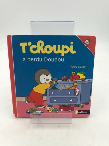 Livre T’choupi à perdu doudou