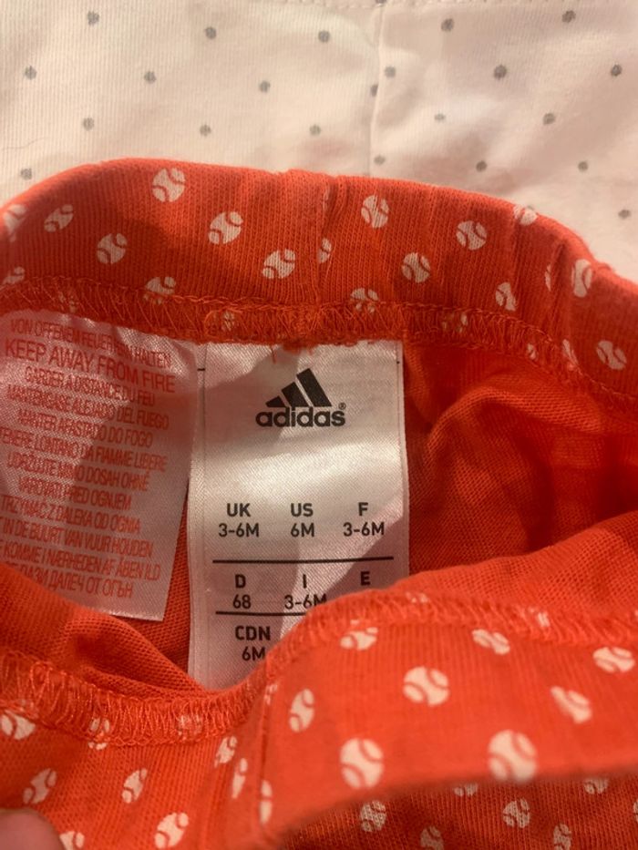 Lot vêtements bébé fille 3 mois adidas grain de blé - photo numéro 6