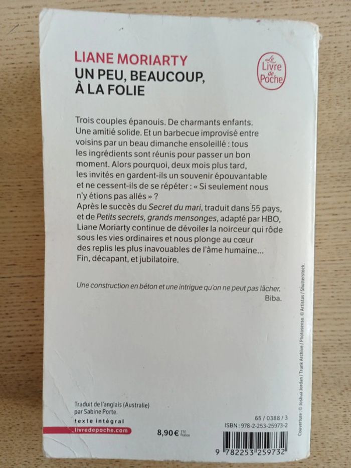 Livre Un peu, Beaucoup, A la Folie - photo numéro 2