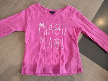 T-shirt manches longues 2 ans