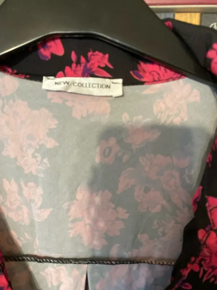 superbe robe longue rose noir 3XL = 52 New Collection - photo numéro 5