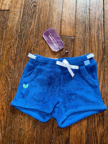 Short éponge sergent major 3 mois Neuf