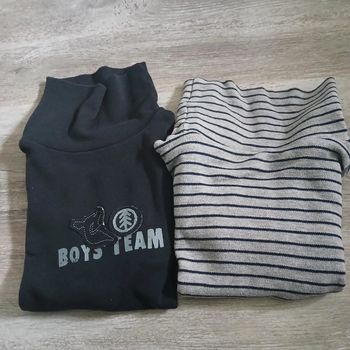 Lot de 2 sous pulls garçons taille 3 ans