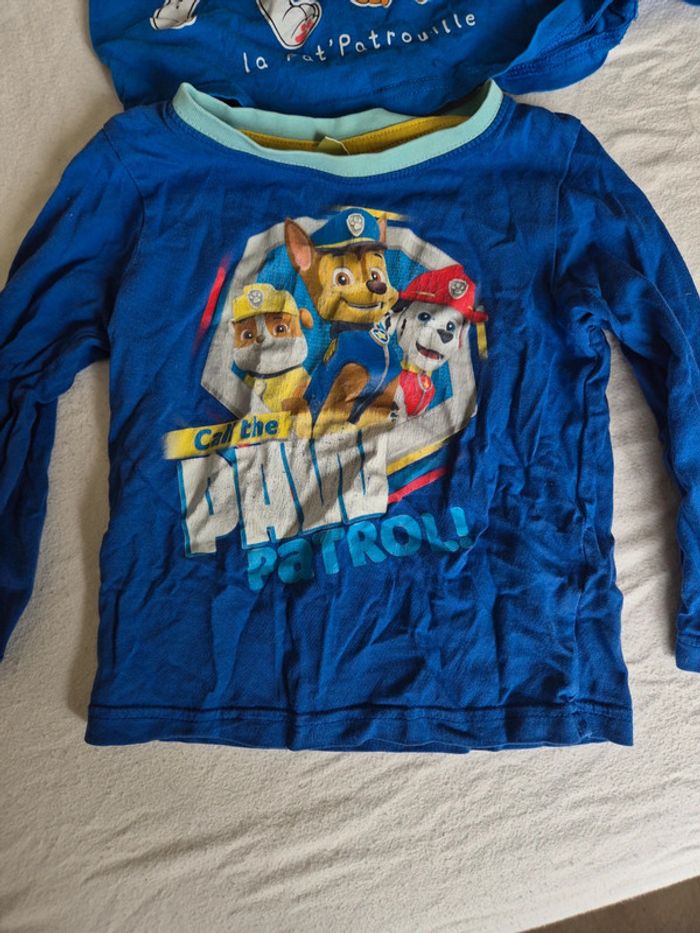 Lot t-shirt pat patrouille - photo numéro 3