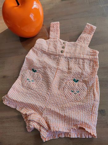 Jolie barboteuse et body 9 mois