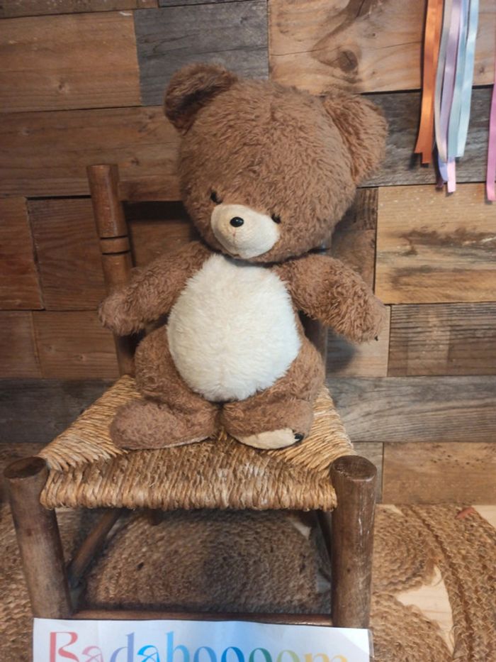 peluche ours boulgom vintage - photo numéro 2