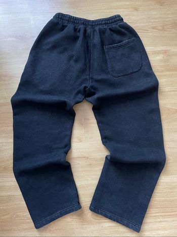 Jogging large/baggy noir unisexe - coupe oversize streetwear - confort casual - S