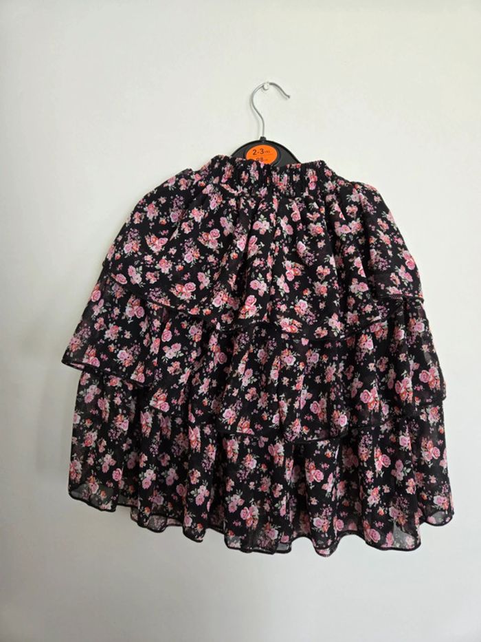 Jupe fluide fleurie - photo numéro 3