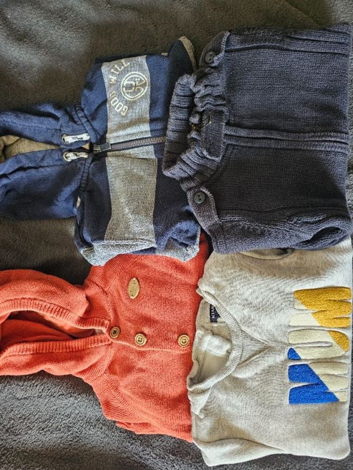 Lot de pull et veste
