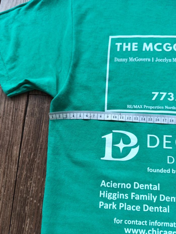 T-shirt NCAA university North Dakota Notre dame football camp vert S - photo numéro 6