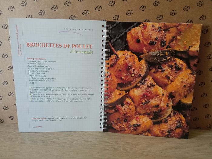 📚 Lot 3 livres de cuisine NEUFS à spirales – volailles, légumes, buffets - photo numéro 4