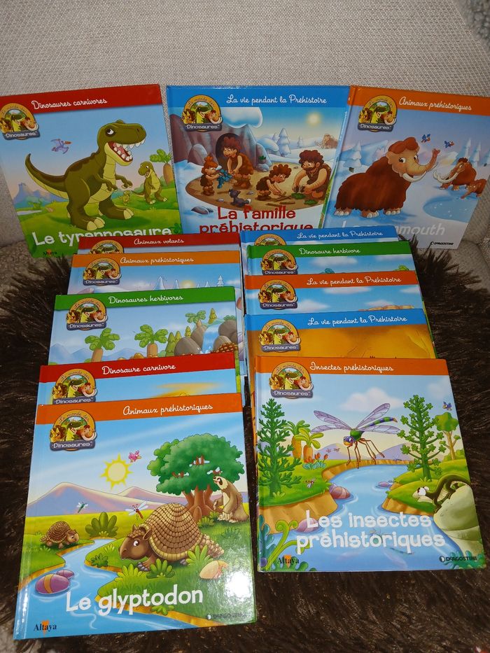 13 livres sur le monde des dinosaures