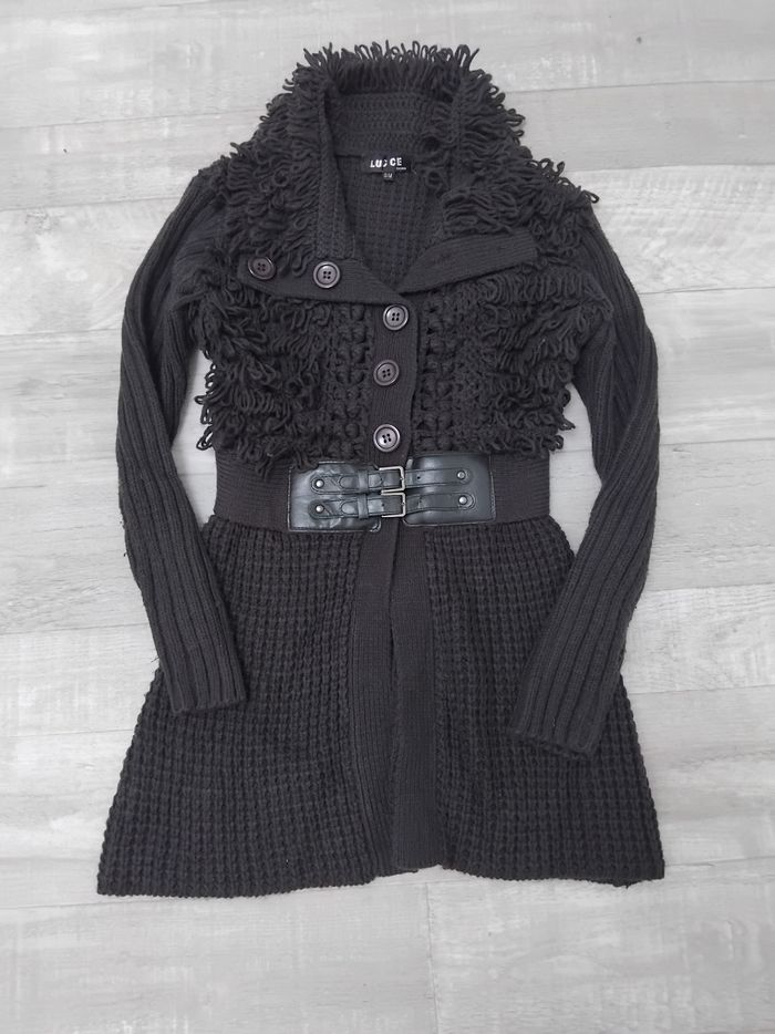 Veste longue cintrée chaude taille S/M