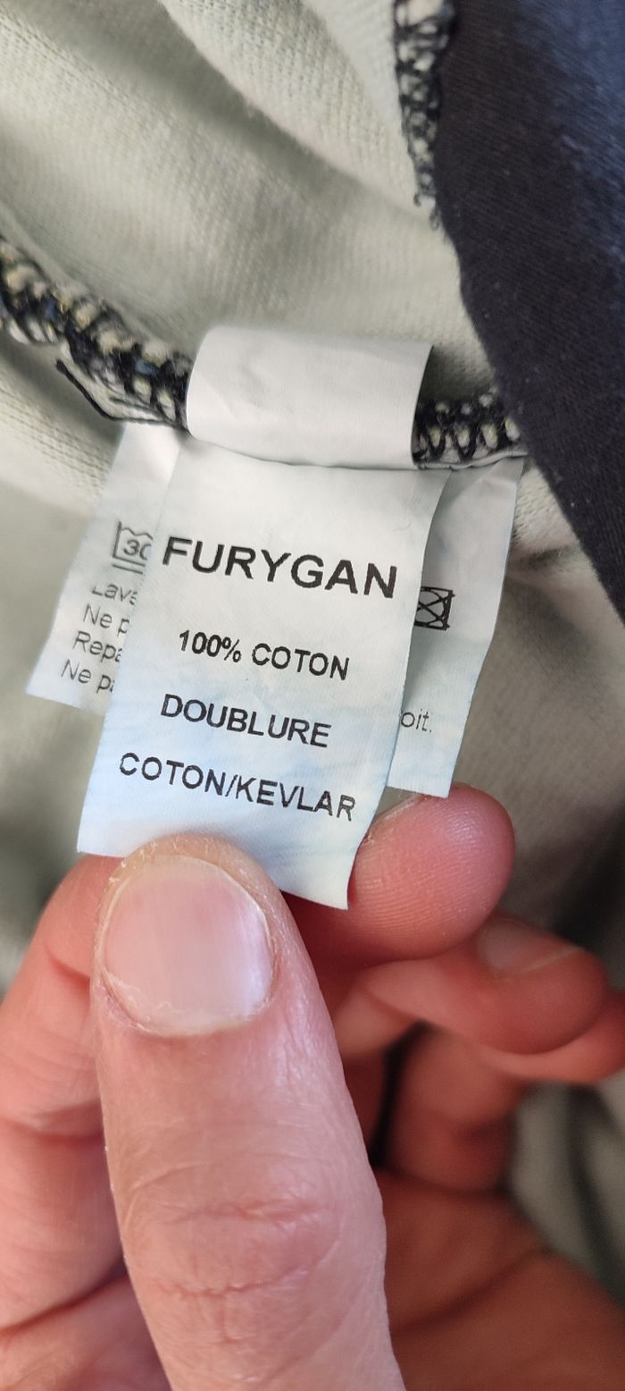 Pantalon de moto jean D03 marque Furygan - taille 40 - excellent état - photo numéro 4