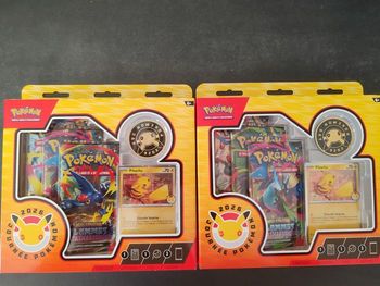 Lot deux coffrets Journée Pokémon 2026