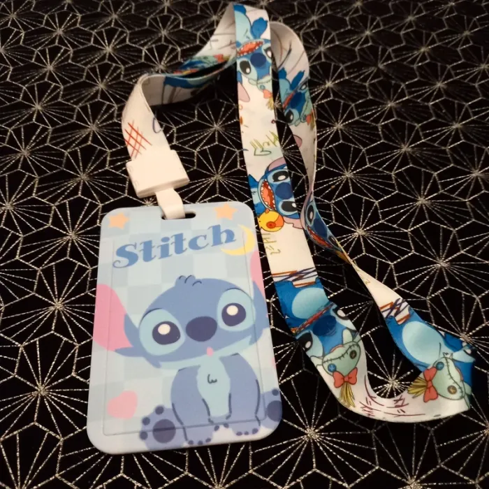 Porte carte Stitch