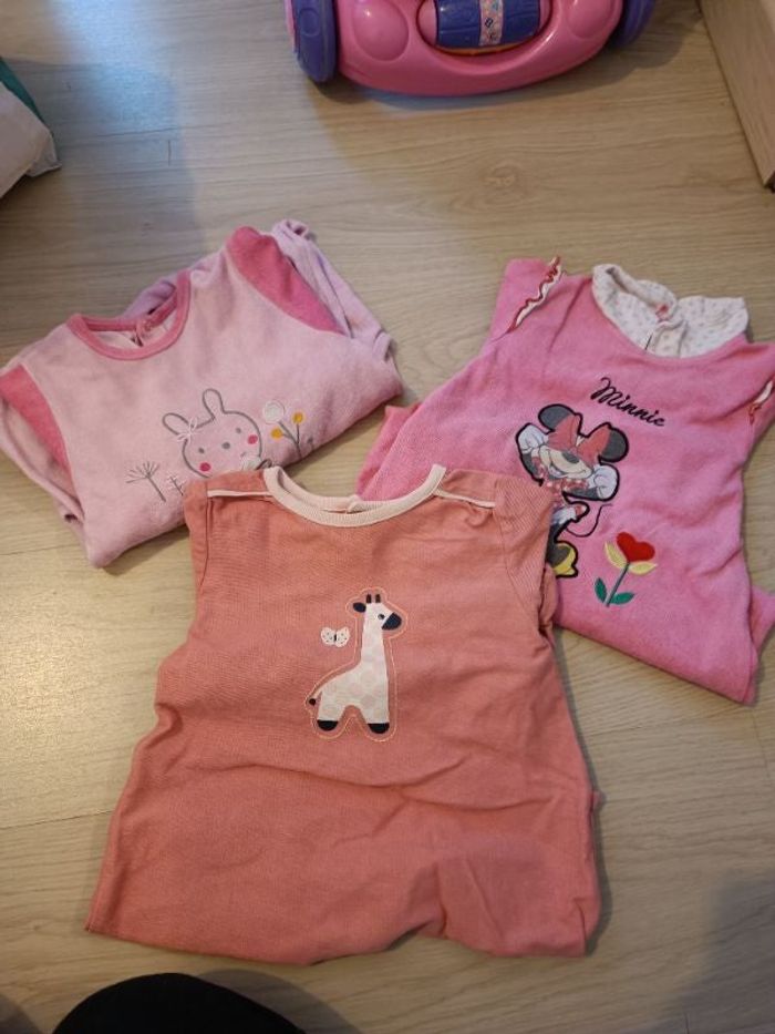 Lot de 3 pyjamas