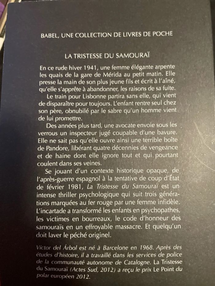 La tristesse du saourai - photo numéro 2