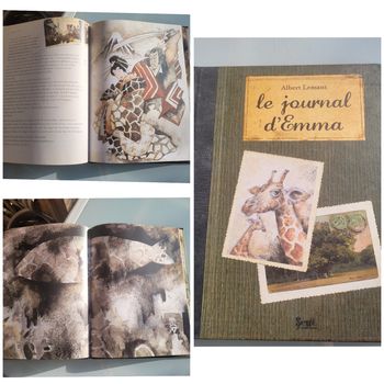Livre 🦒 Le Journal d'Emma 🌎 éditons seuil jeunesse