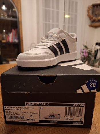 Adidas Breaknet 3.0 noir / blanc