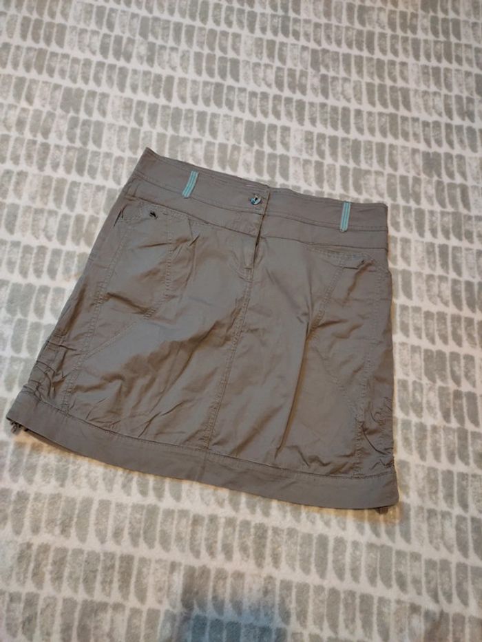 Jupe courte gris beige Lola Espeleta taille 38 - photo numéro 1