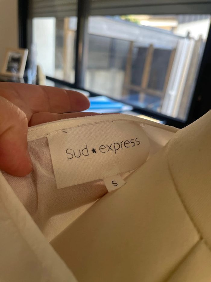 Haut blanc sud express dentelle - photo numéro 7