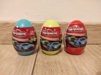 Lot de 3 oeufs surprises Majorette scellé 