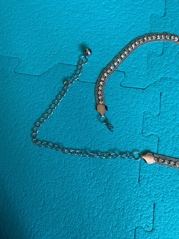 Ceinture argentée 80 cm - photo numéro 2