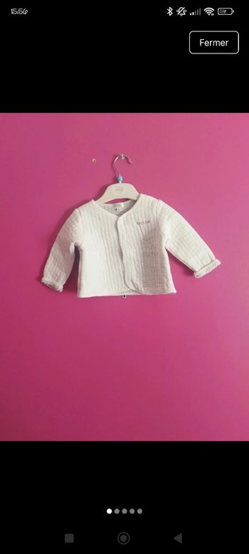 Veste brioche 6 mois b2