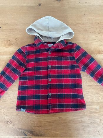 Surchemise à carreaux Zara