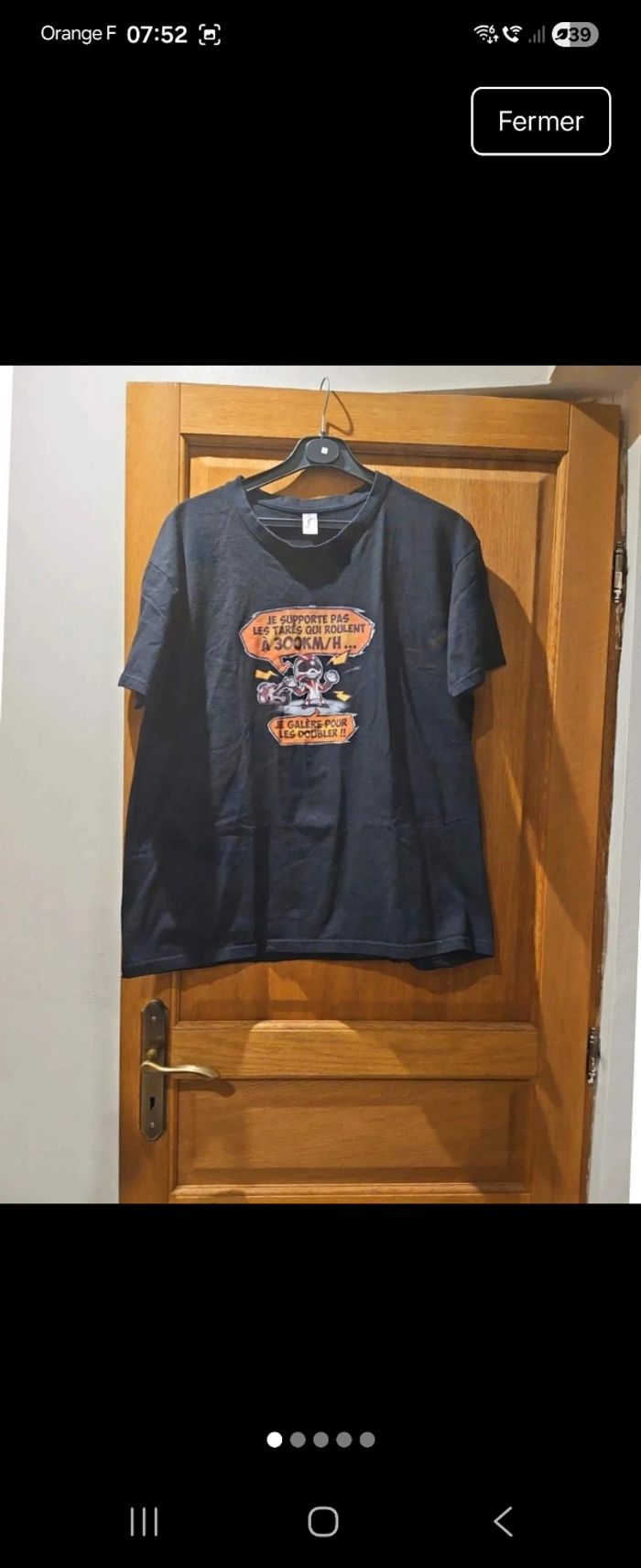 T shirt motard imperial