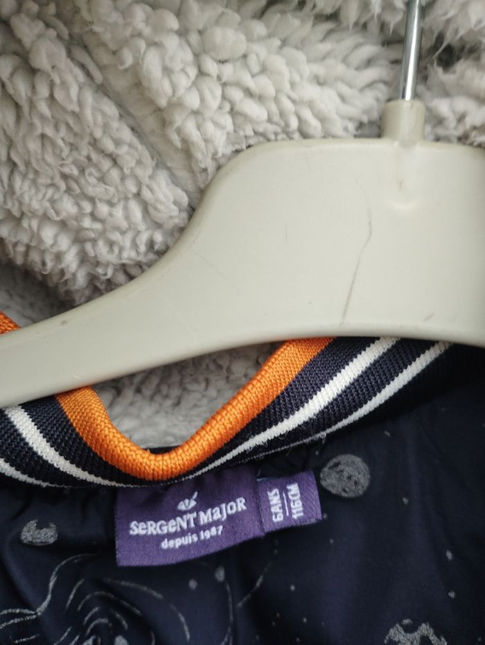 Blouson rembourrée garçon sergent major taille 6 ans - photo numéro 3