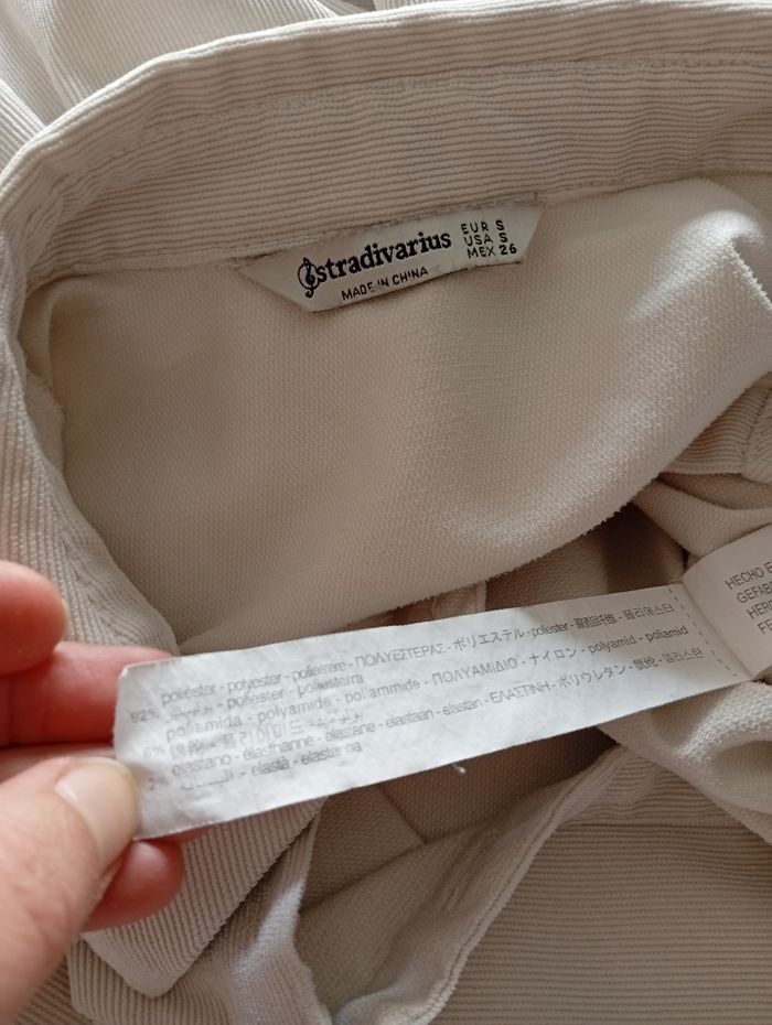 Chemise en velours côtelé 36 oversize - photo numéro 6