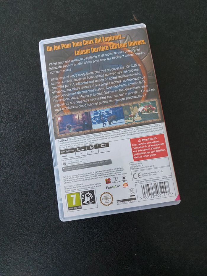 Jumanji Nintendo Switch - photo numéro 2