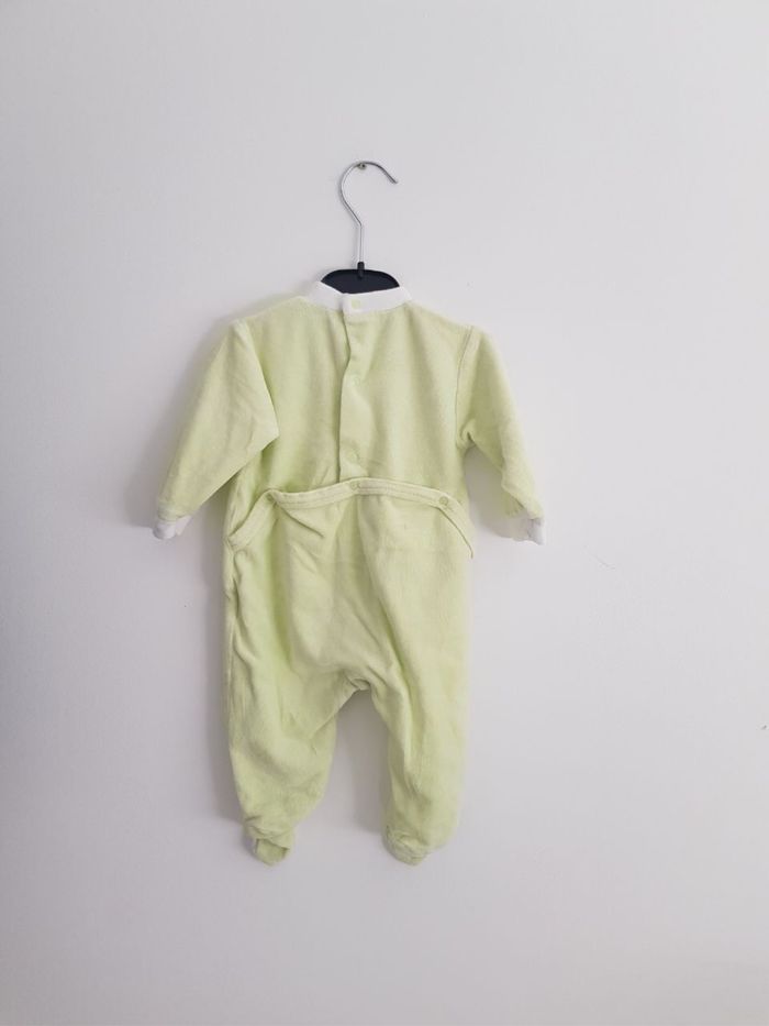 Pyjama en velours taille 3 mois - photo numéro 4