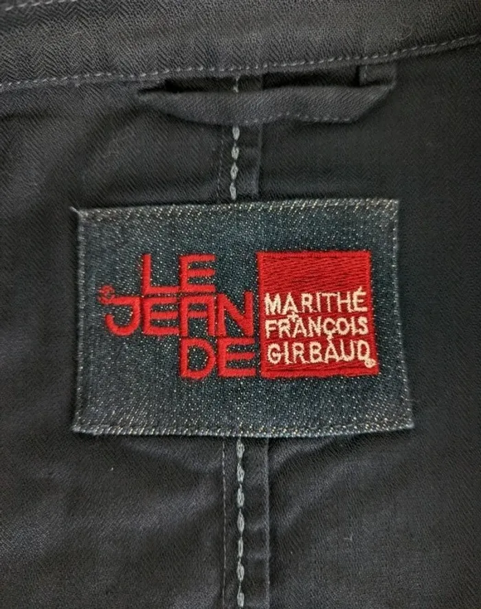 Veste en jean légère - Marithé + François Girbaud - taille L - photo numéro 4