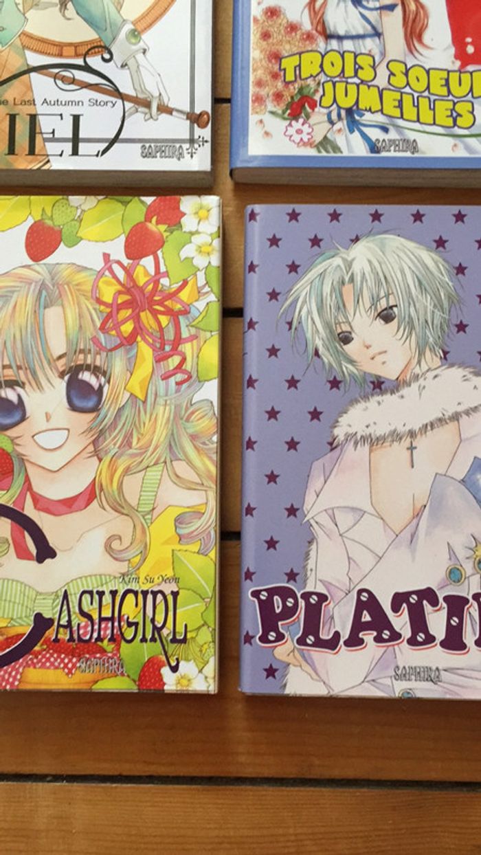 4 livres BD manga - photo numéro 3