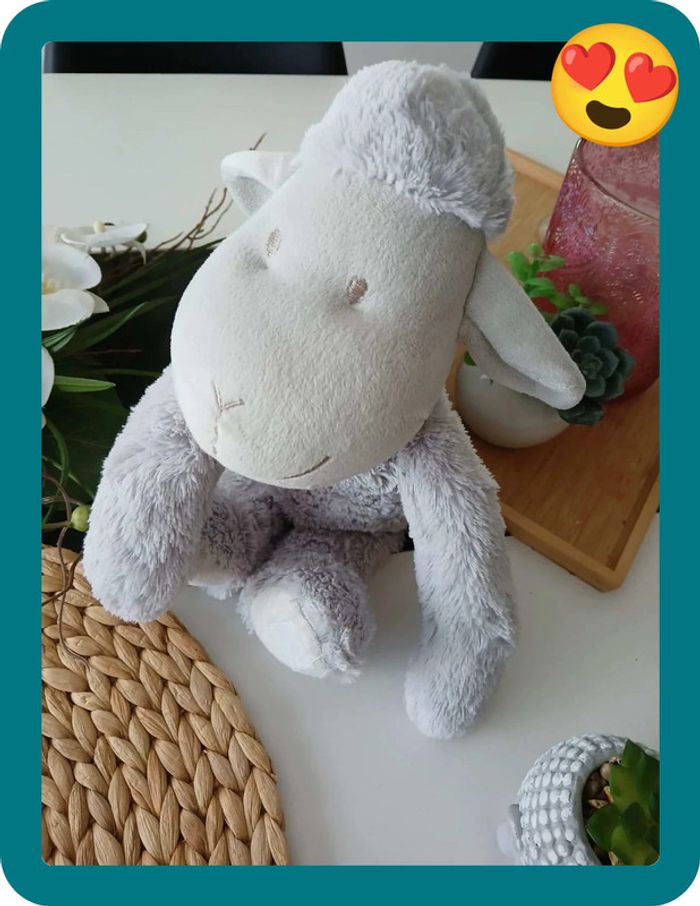 Adorable Péluche Mouton Atmosphèra Comme Neuve🌿🎁 - photo numéro 2