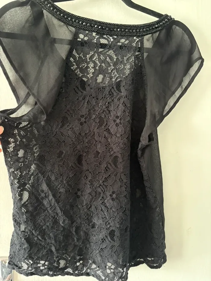 T-shirt dentelle only - photo numéro 3